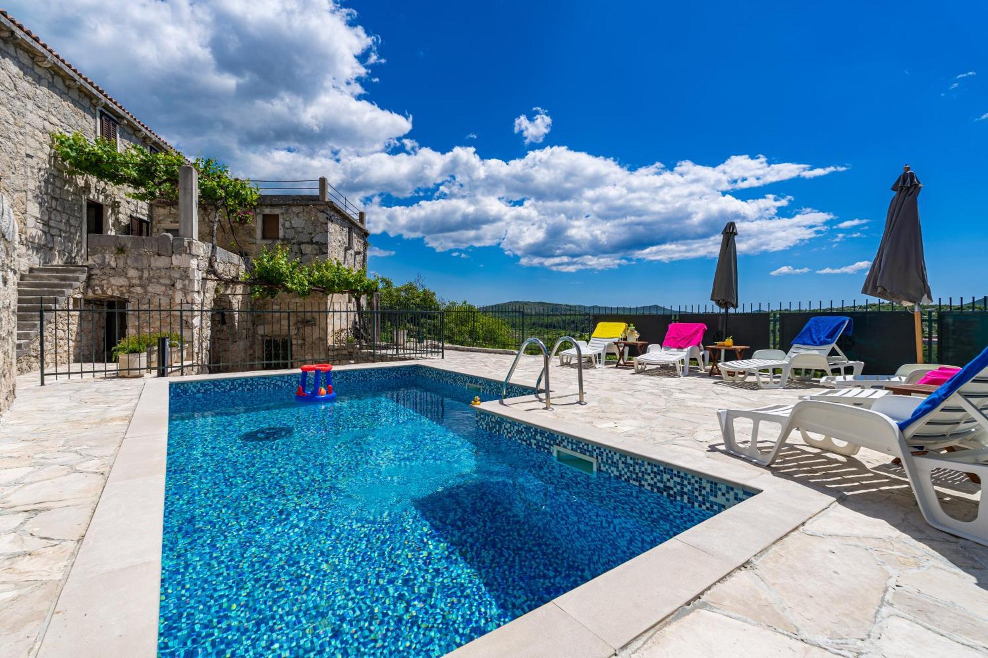 Private Pool Villa - Meditteranean Peace Slano Zewnętrze zdjęcie