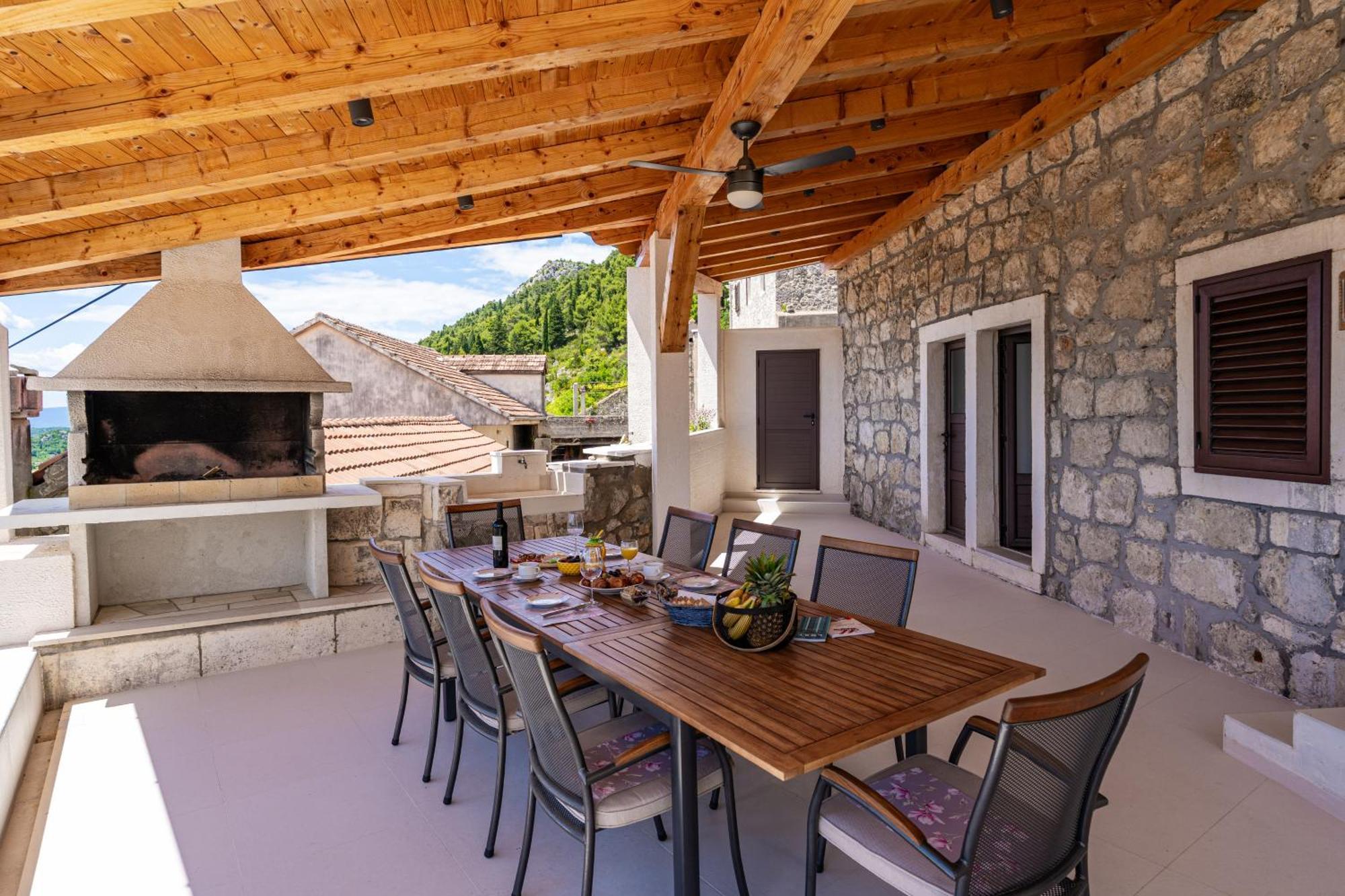 Private Pool Villa - Meditteranean Peace Slano Zewnętrze zdjęcie