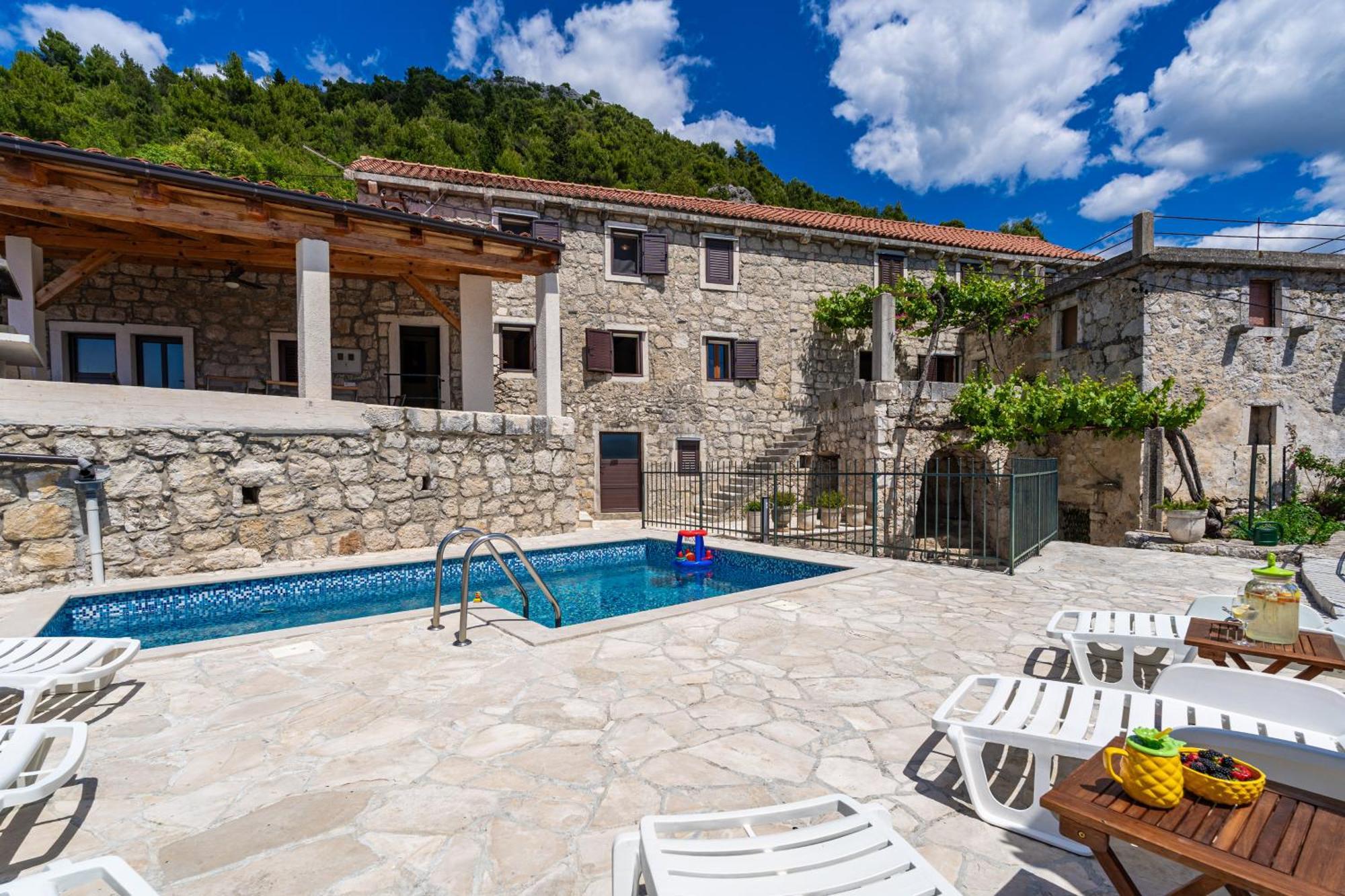 Private Pool Villa - Meditteranean Peace Slano Zewnętrze zdjęcie